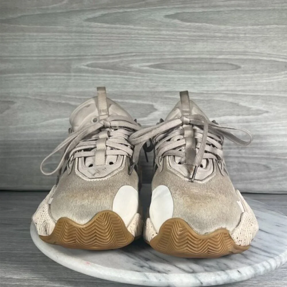 Adidas Trae Young 3‎ Mens 5 Womens 6 Basketball Shoes Wonder Beige Athletic